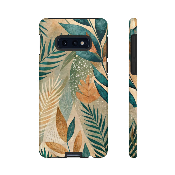 Boho Leaves Tough Phone Case