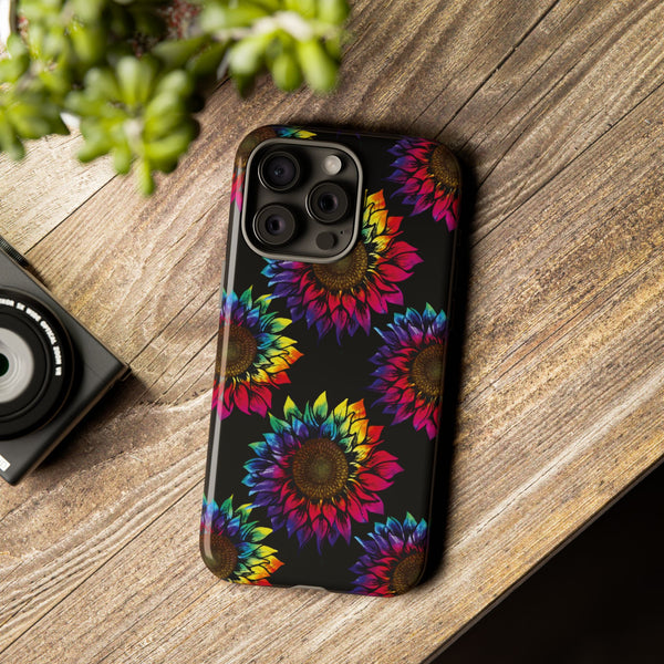 Rainbow Sunflowers  - Tough Phone Case