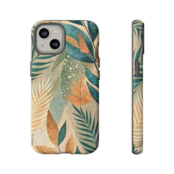 Boho Leaves Tough Phone Case