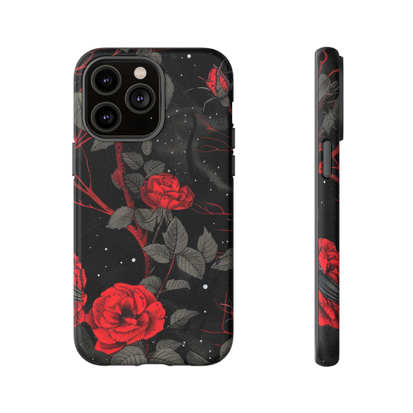 Dark Red Roses  - Tough Phone Case