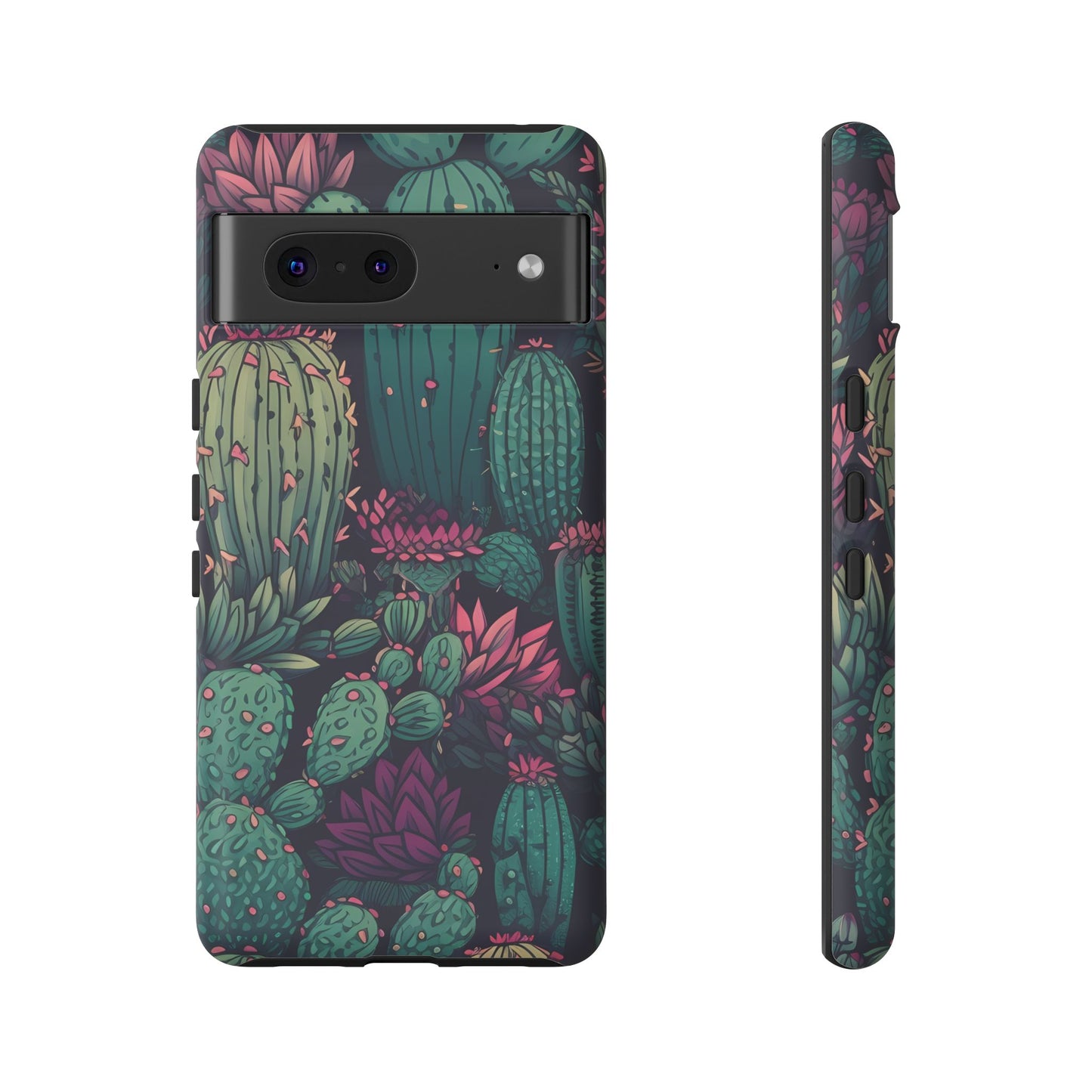 Succulent Garden Tough Phone Case – Bold & Stylish Protection for Plant Lovers