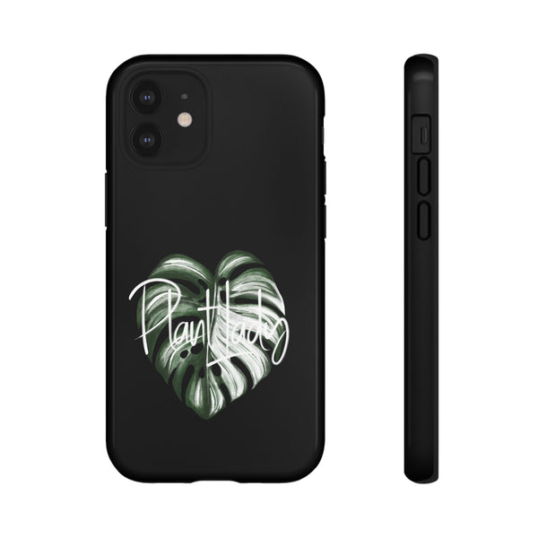 Monstera Albo Plant Lady  - Tough Phone Case