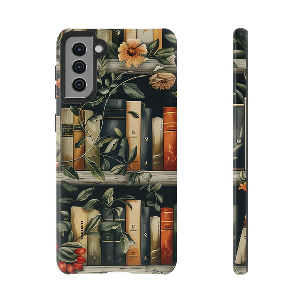 Moody Books Tough Phone Case