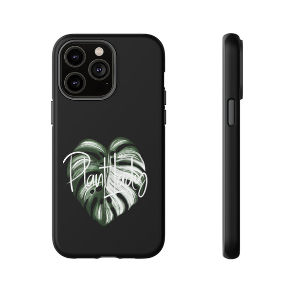 Monstera Albo Plant Lady  - Tough Phone Case