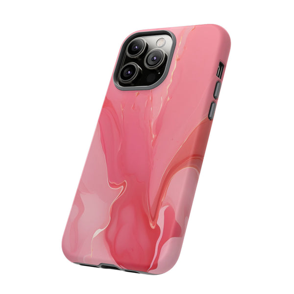 Pink Marble Tough Phone Case