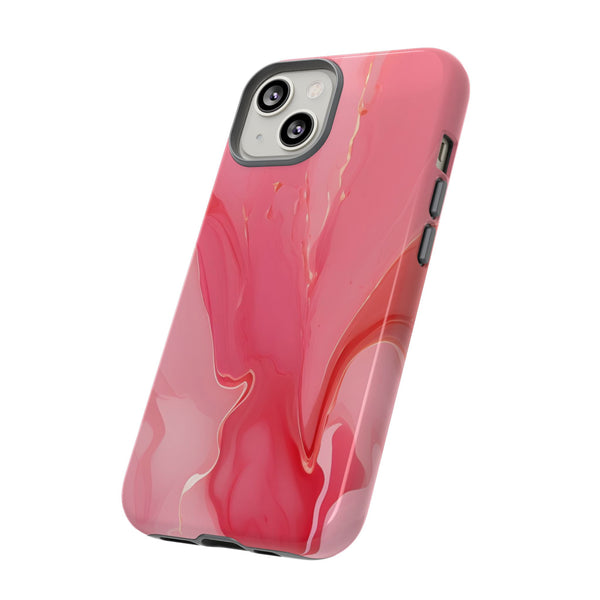 Pink Marble Tough Phone Case