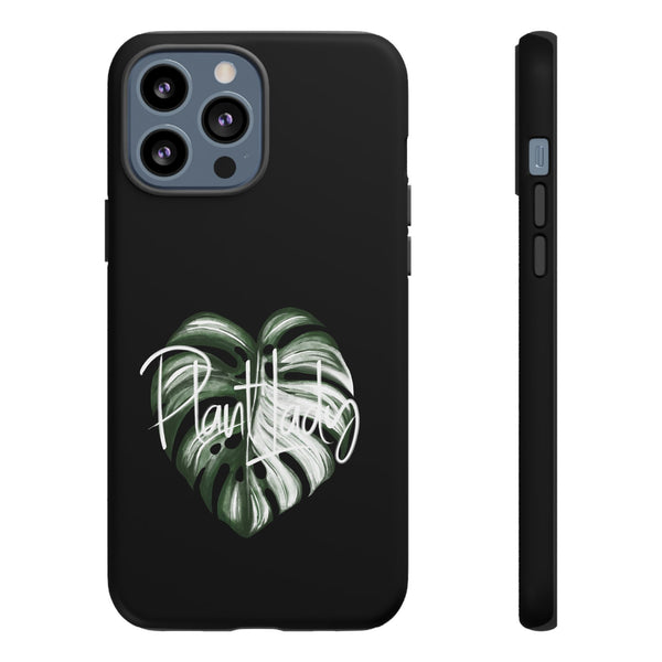 Monstera Albo Plant Lady  - Tough Phone Case