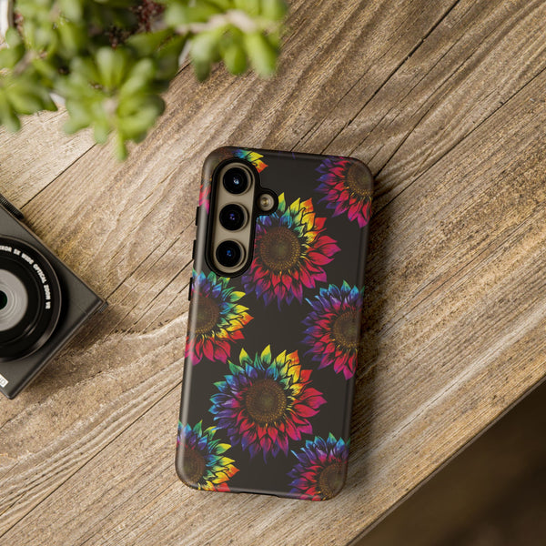 Rainbow Sunflowers  - Tough Phone Case