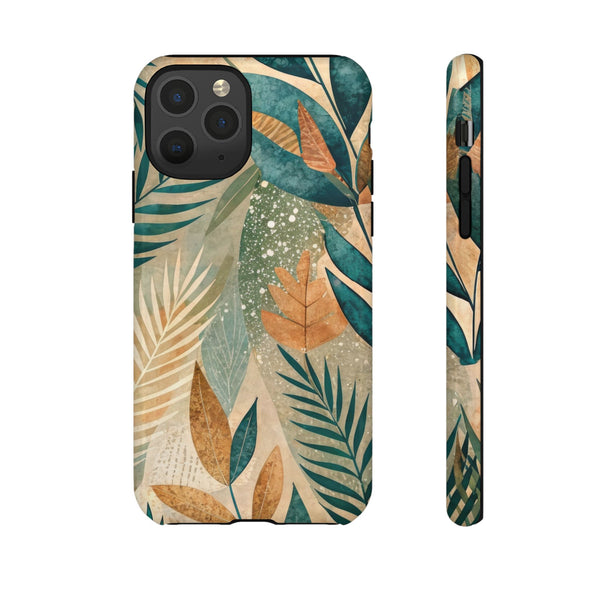 Boho Leaves Tough Phone Case