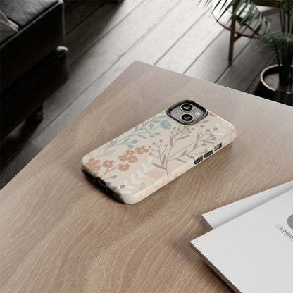 Gentle Boho Florals  - Tough Phone Case