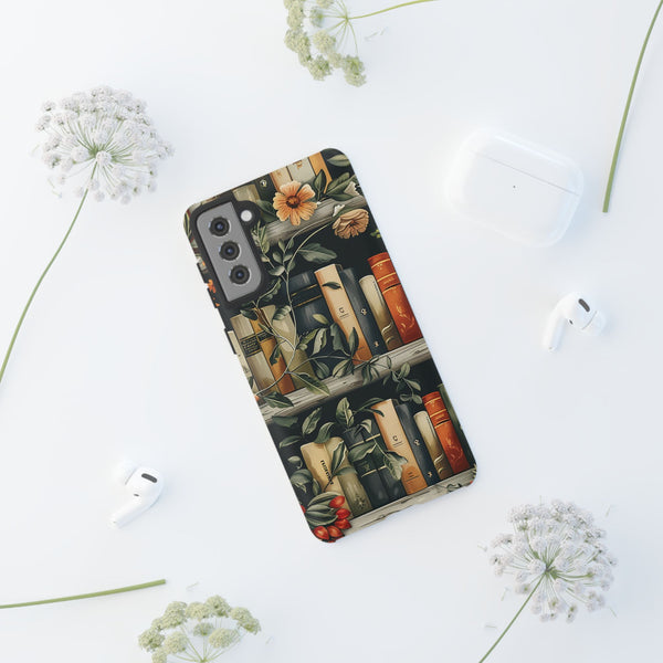 Moody Books Tough Phone Case