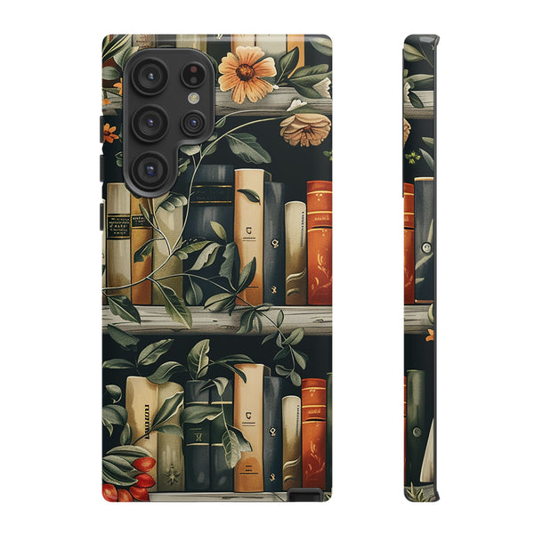 Moody Books Tough Phone Case