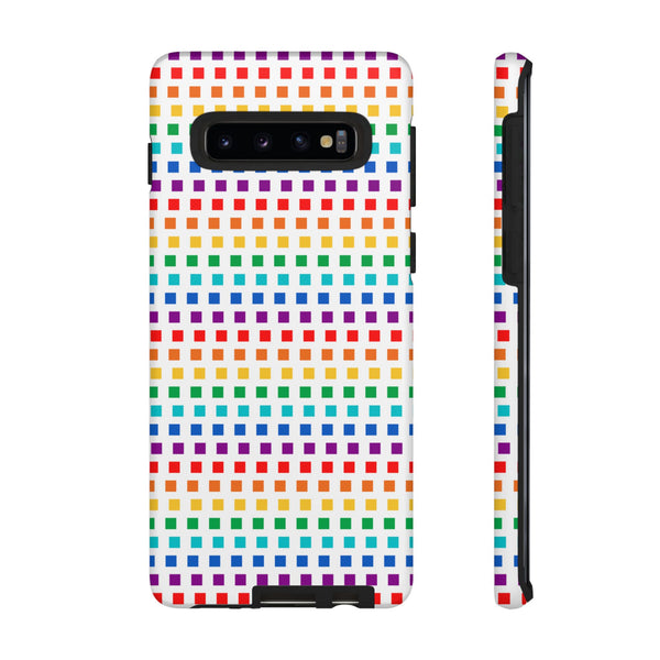 Rainbow on white -  Tough Case