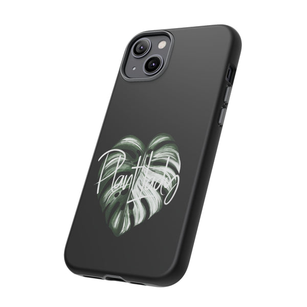 Monstera Albo Plant Lady  - Tough Phone Case