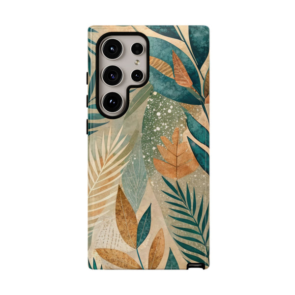 Boho Leaves Tough Phone Case