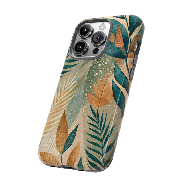 Boho Leaves Tough Phone Case