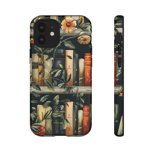 Moody Books Tough Phone Case