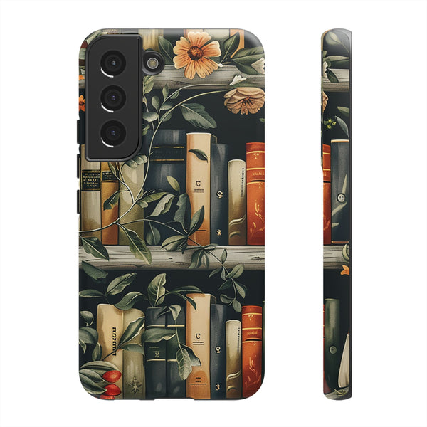 Moody Books Tough Phone Case