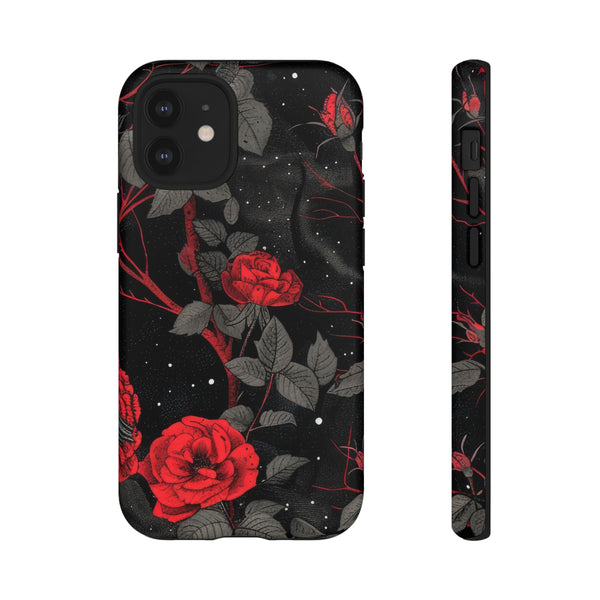 Dark Red Roses  - Tough Phone Case