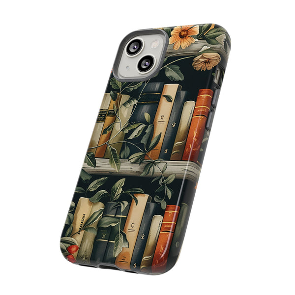 Moody Books Tough Phone Case