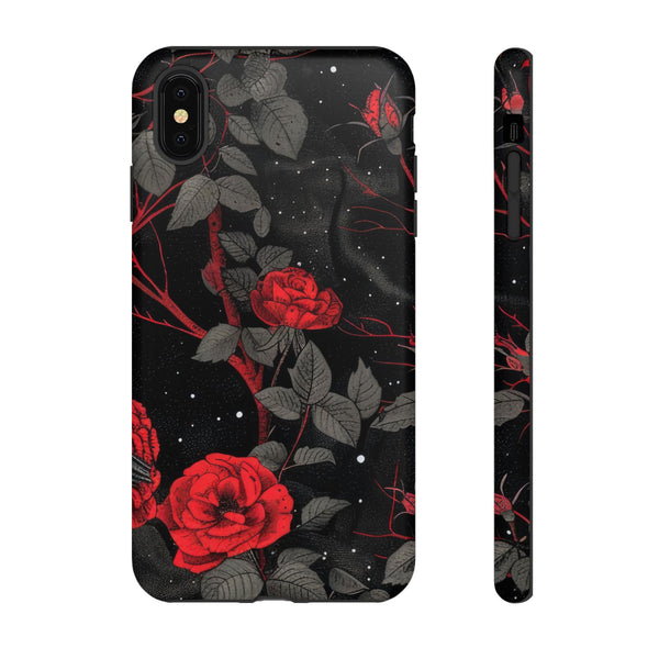 Dark Red Roses  - Tough Phone Case