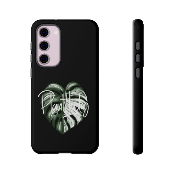 Monstera Albo Plant Lady  - Tough Phone Case