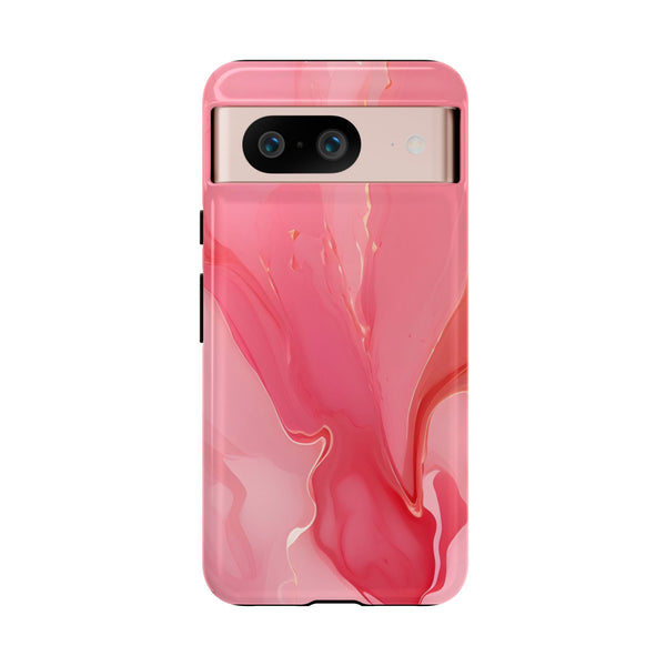 Pink Marble Tough Phone Case