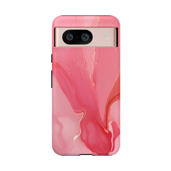 Pink Marble Tough Phone Case