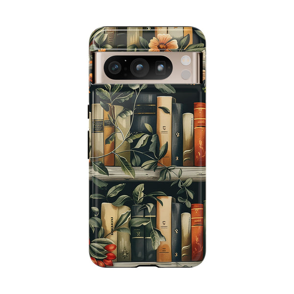 Moody Books Tough Phone Case