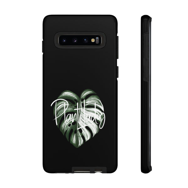 Monstera Albo Plant Lady  - Tough Phone Case