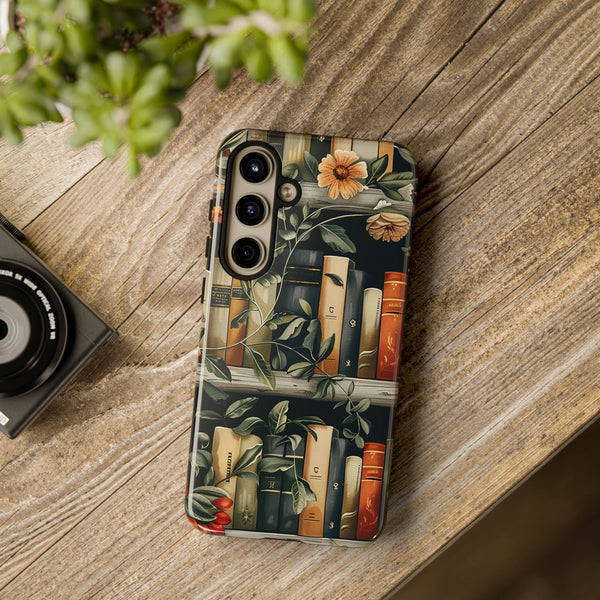 Moody Books Tough Phone Case