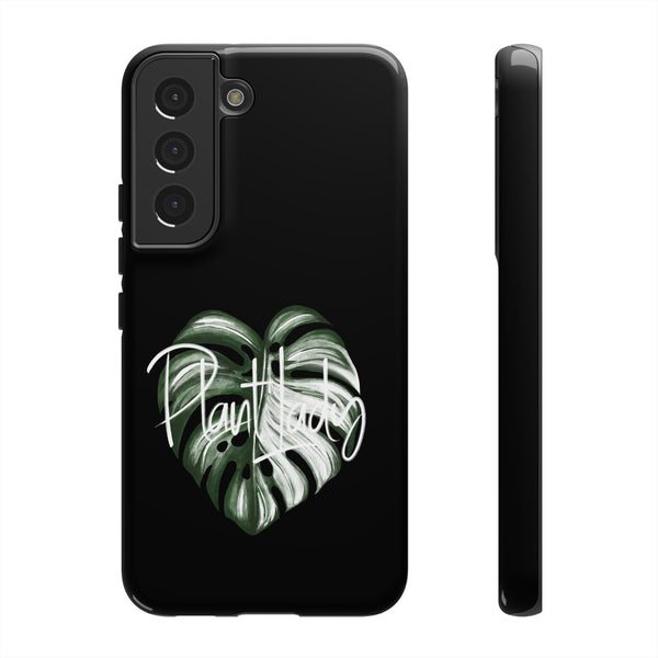 Monstera Albo Plant Lady  - Tough Phone Case