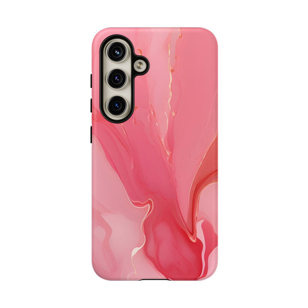 Pink Marble Tough Phone Case