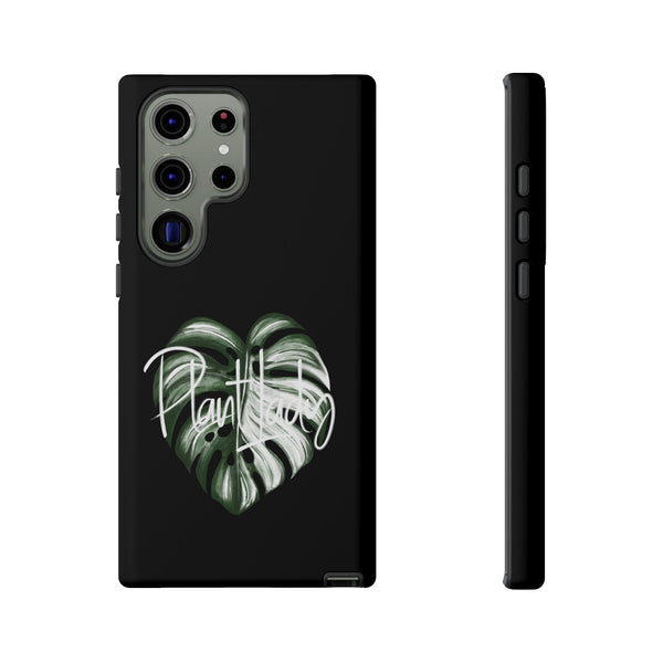 Monstera Albo Plant Lady  - Tough Phone Case