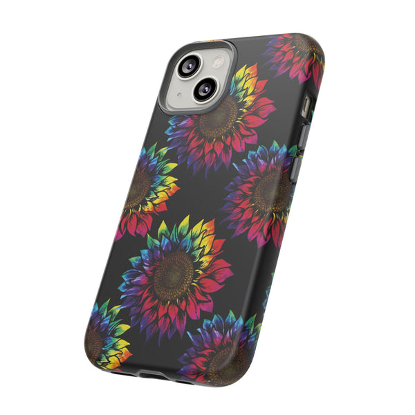 Rainbow Sunflowers  - Tough Phone Case