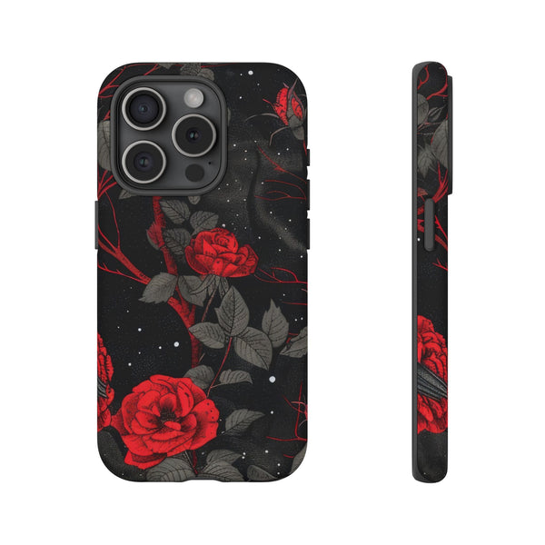 Dark Red Roses  - Tough Phone Case