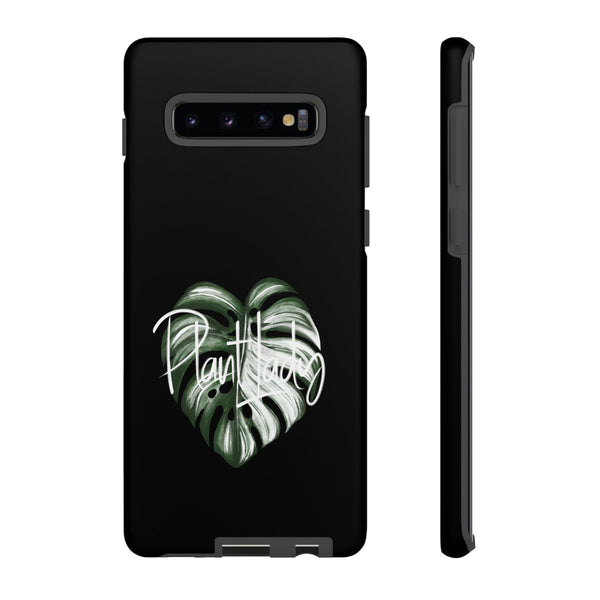 Monstera Albo Plant Lady  - Tough Phone Case