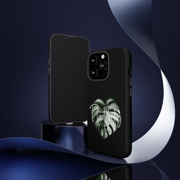 Monstera Albo Plant Lady  - Tough Phone Case