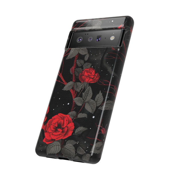 Dark Red Roses  - Tough Phone Case