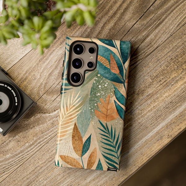 Boho Leaves Tough Phone Case