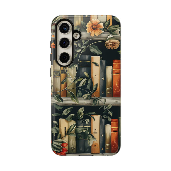 Moody Books Tough Phone Case