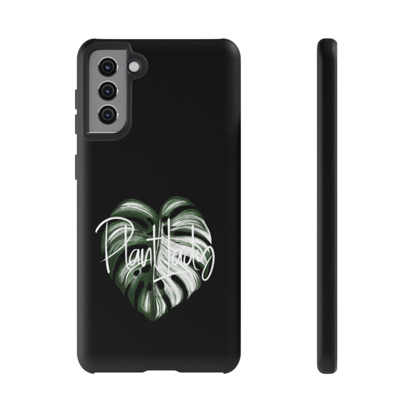 Monstera Albo Plant Lady  - Tough Phone Case