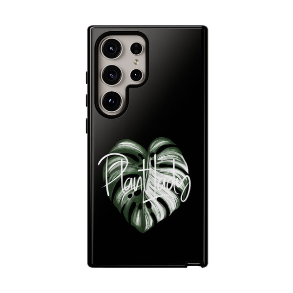 Monstera Albo Plant Lady  - Tough Phone Case