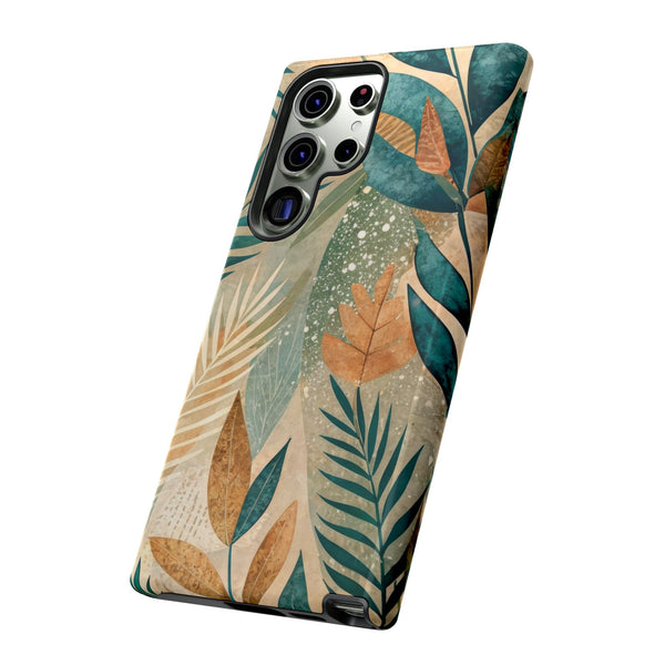 Boho Leaves Tough Phone Case