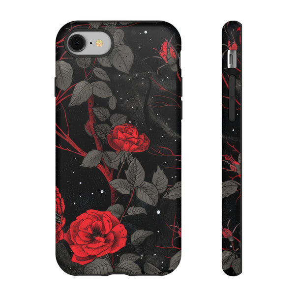 Dark Red Roses  - Tough Phone Case