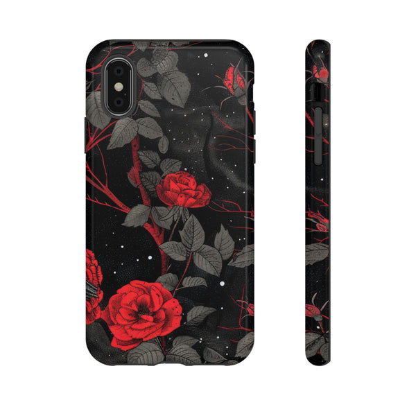 Dark Red Roses  - Tough Phone Case