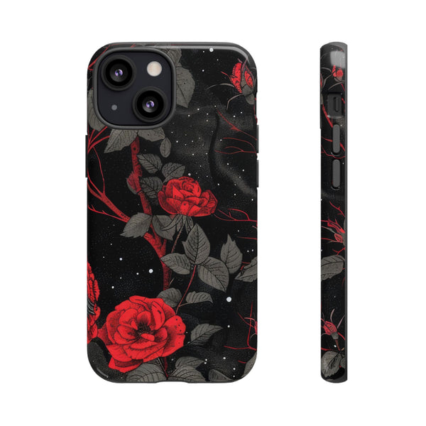 Dark Red Roses  - Tough Phone Case