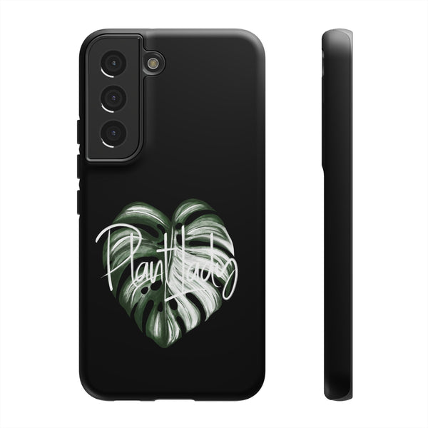 Monstera Albo Plant Lady  - Tough Phone Case