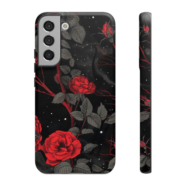 Dark Red Roses  - Tough Phone Case