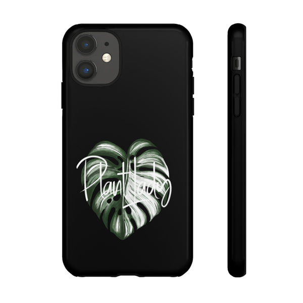 Monstera Albo Plant Lady  - Tough Phone Case